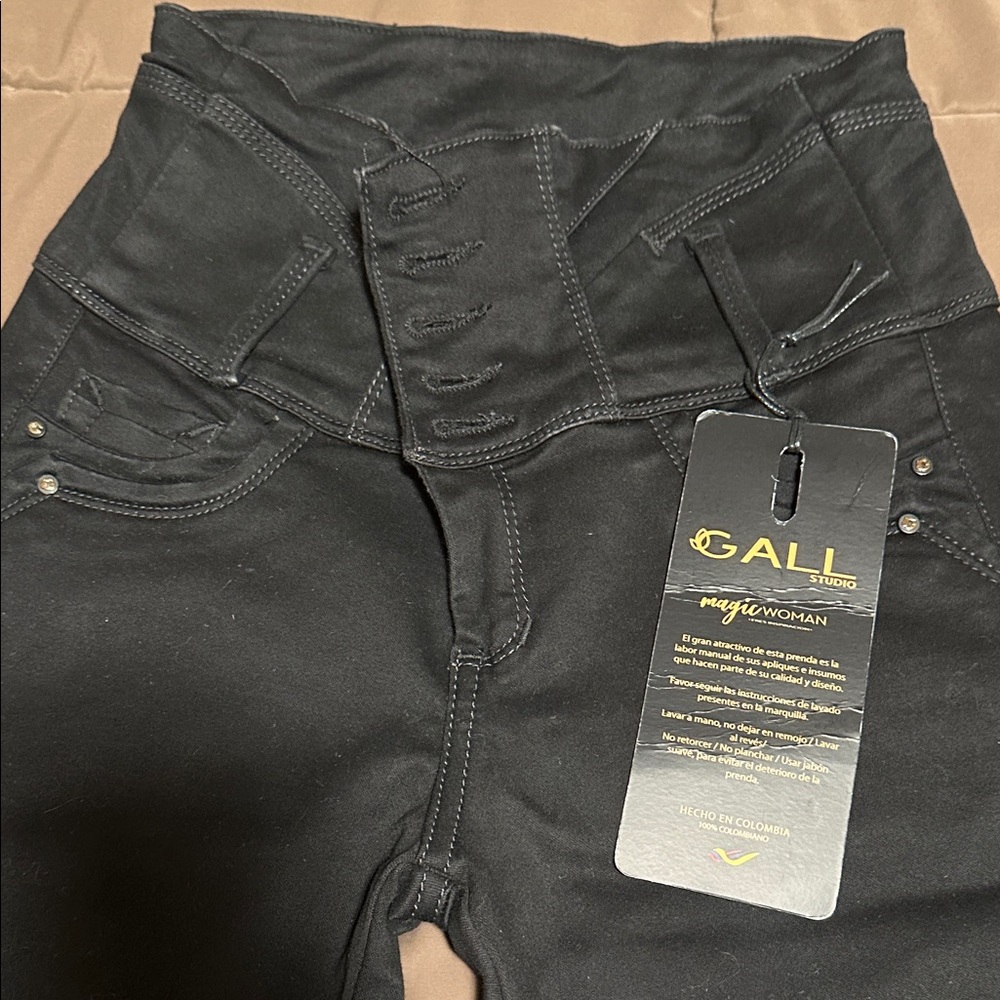 High-Waisted Black Jeans for Women
